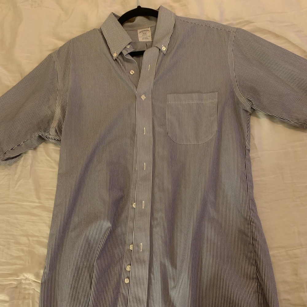 Brooks Brothers 16-34/35 Short Sleeve Button Down